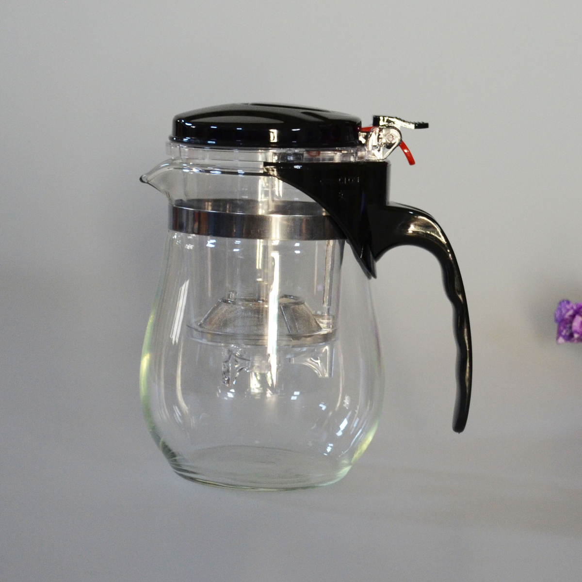 Tea Brewing Pot with Removable Filter and Tea Cups