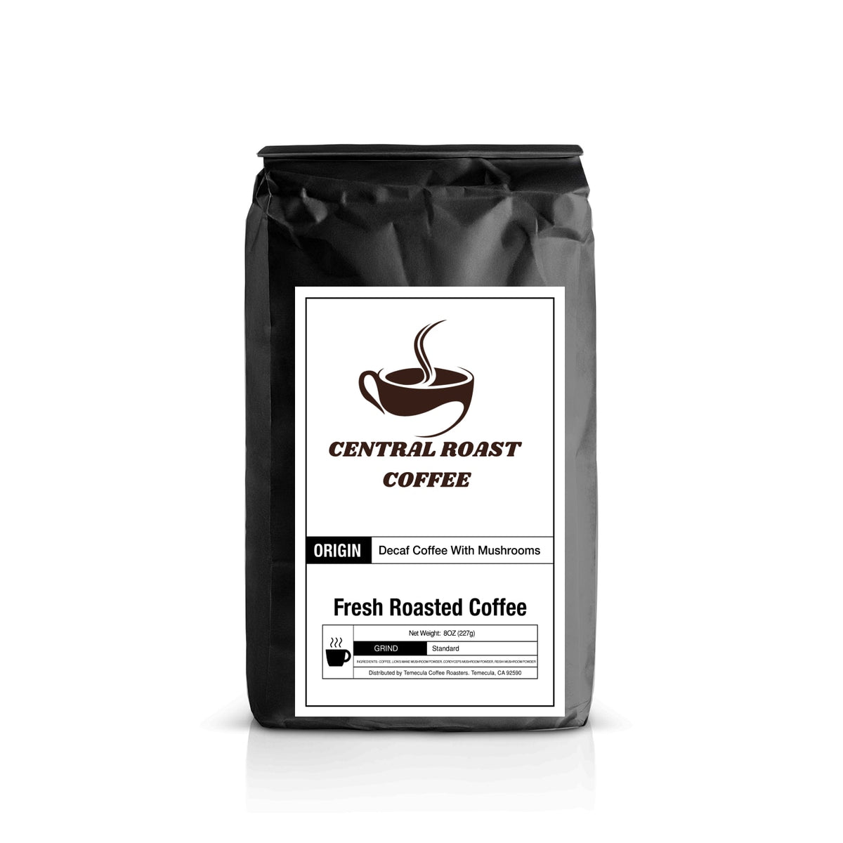 Decaf Coffee With Mushrooms