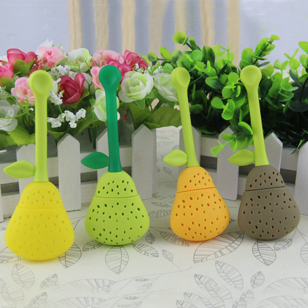 Silicone Tea Infuser - Pear Shape Tea Filter