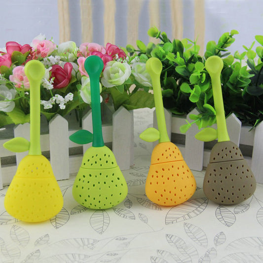 Silicone Tea Infuser - Pear Shape Tea Filter
