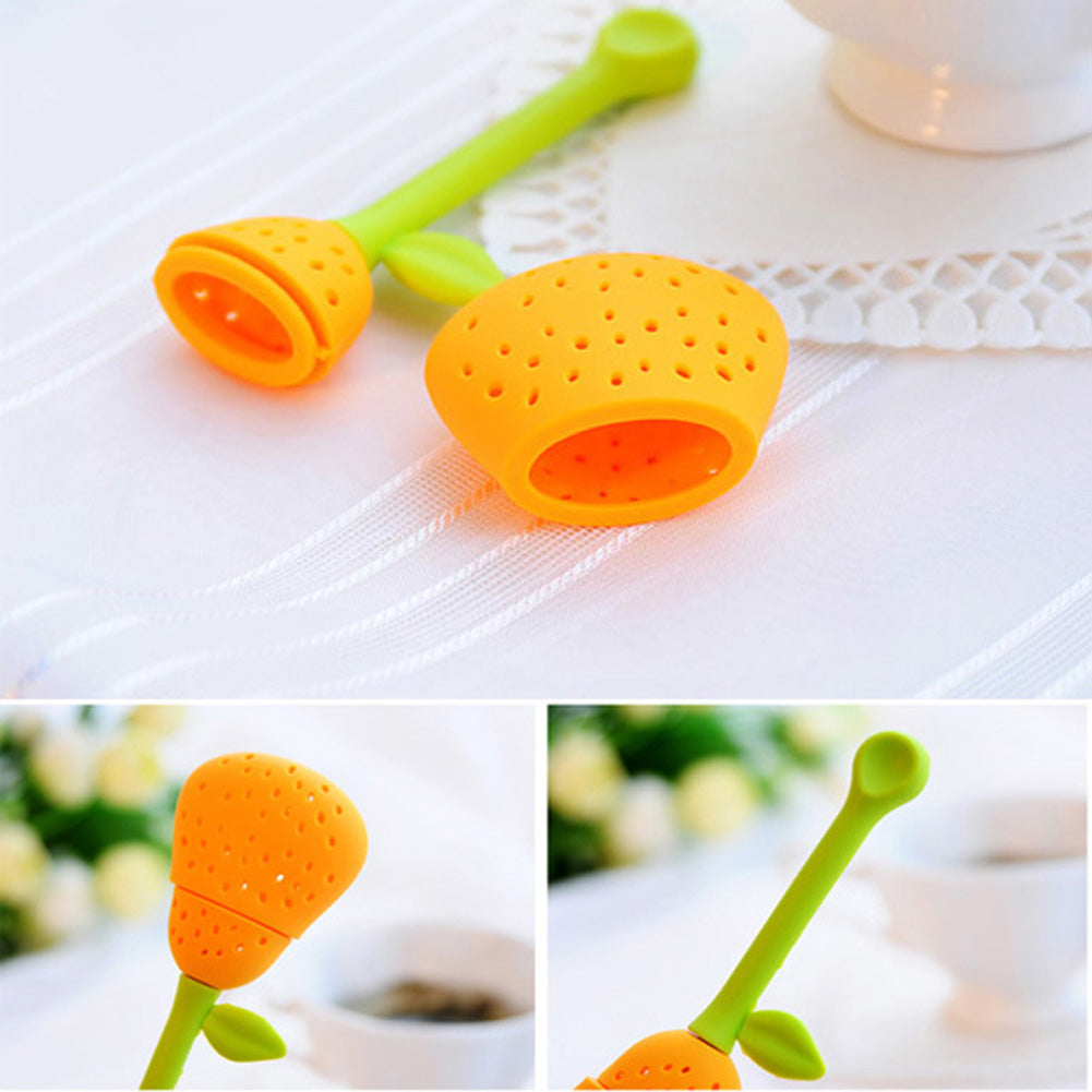 Silicone Tea Infuser - Pear Shape Tea Filter