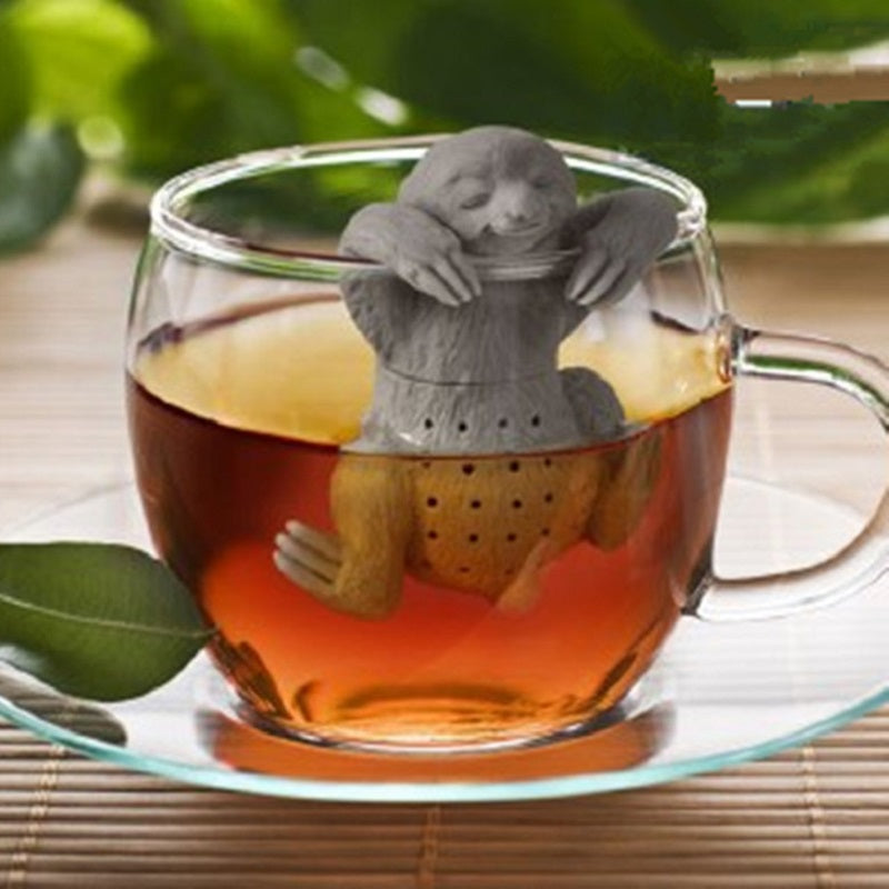 Sloth Tea Infuser with Silicone Tea Strainer