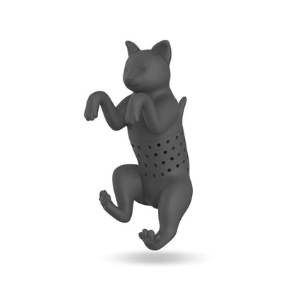 Silicone Cat Tea Infuser with Color Box Packaging