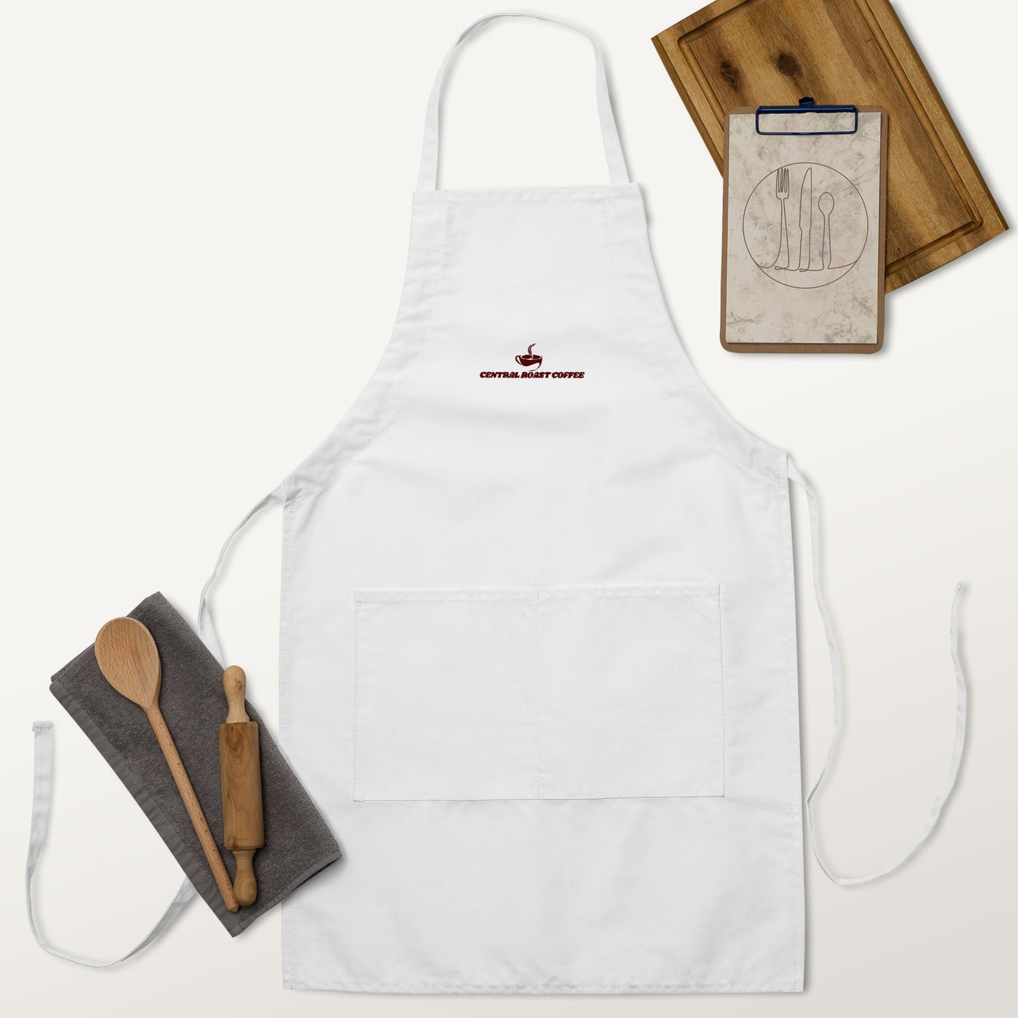 Embroidered Apron