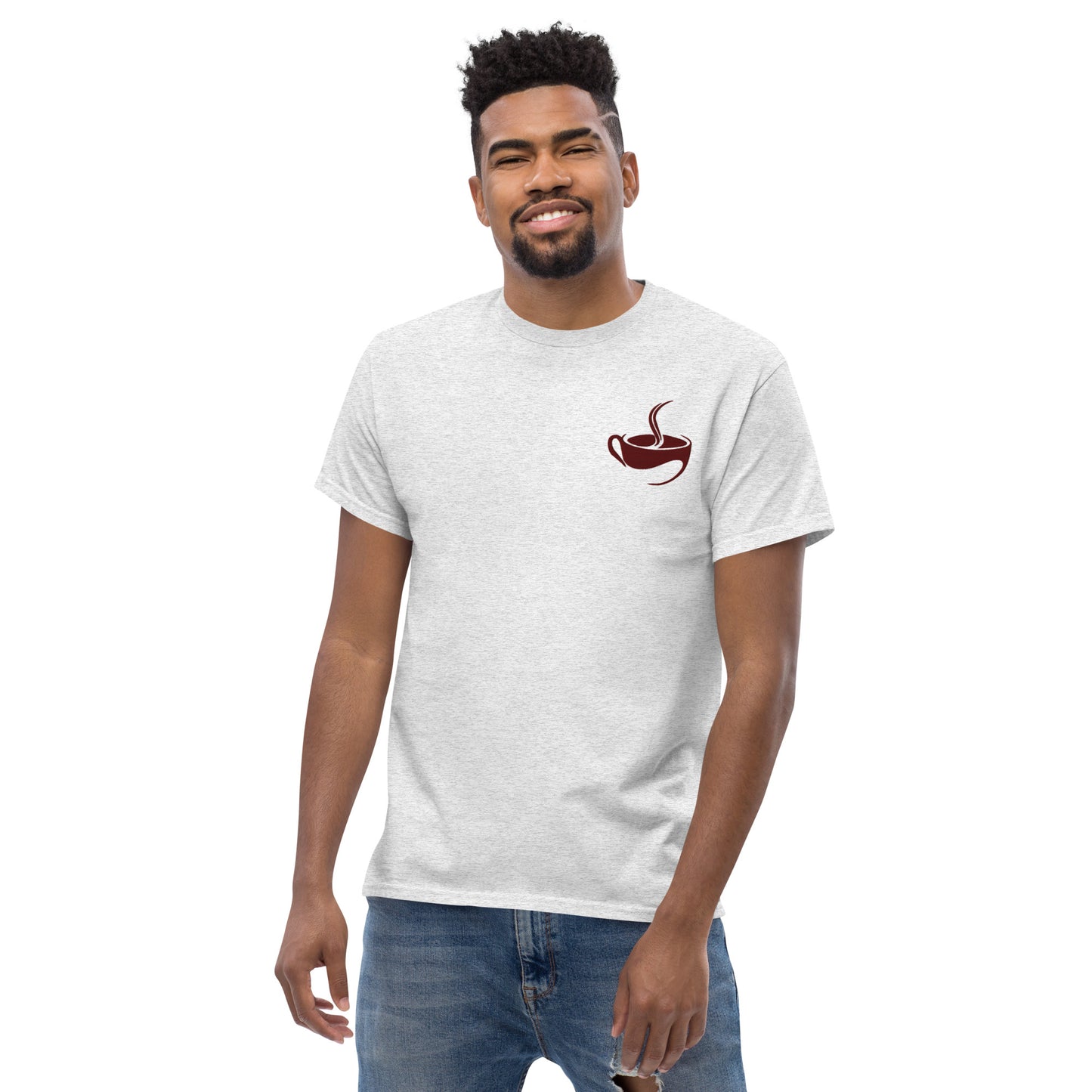 Men's Embroidered Printed classic tee