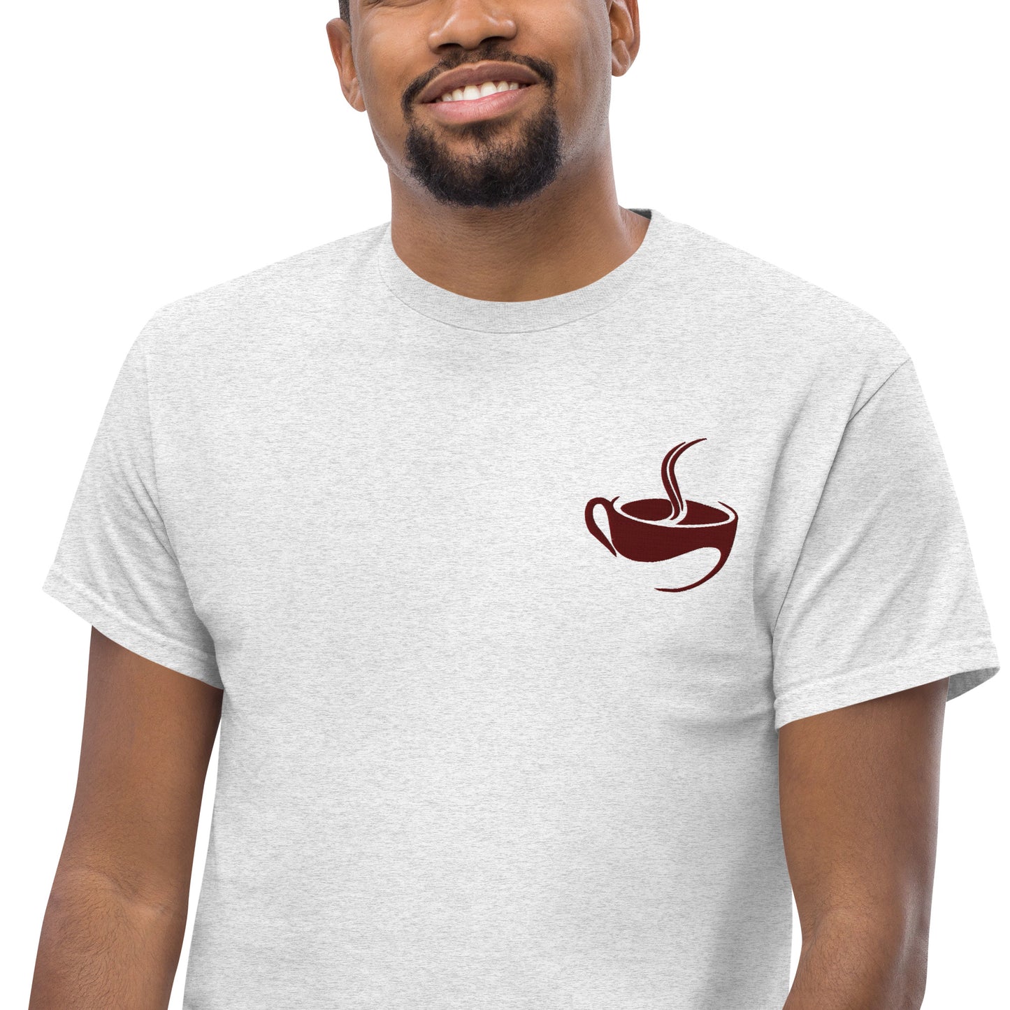 Men's Embroidered Printed classic tee