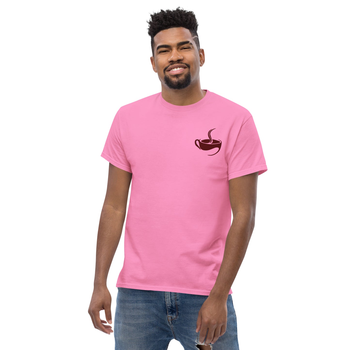 Men's Embroidered Printed classic tee