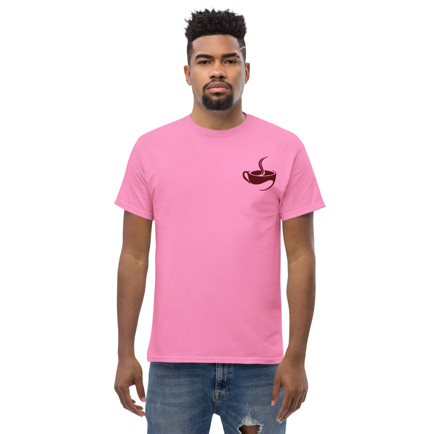 Men's Embroidered Printed classic tee