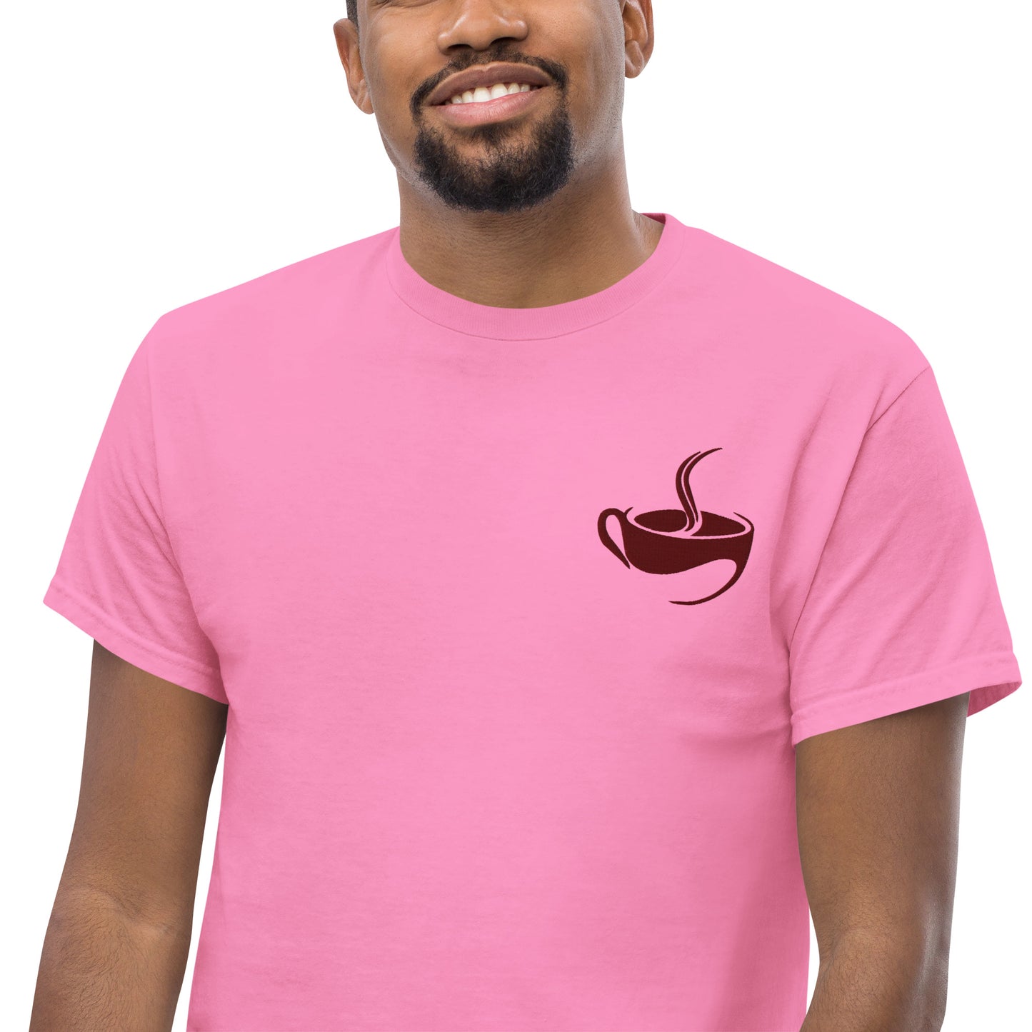 Men's Embroidered Printed classic tee