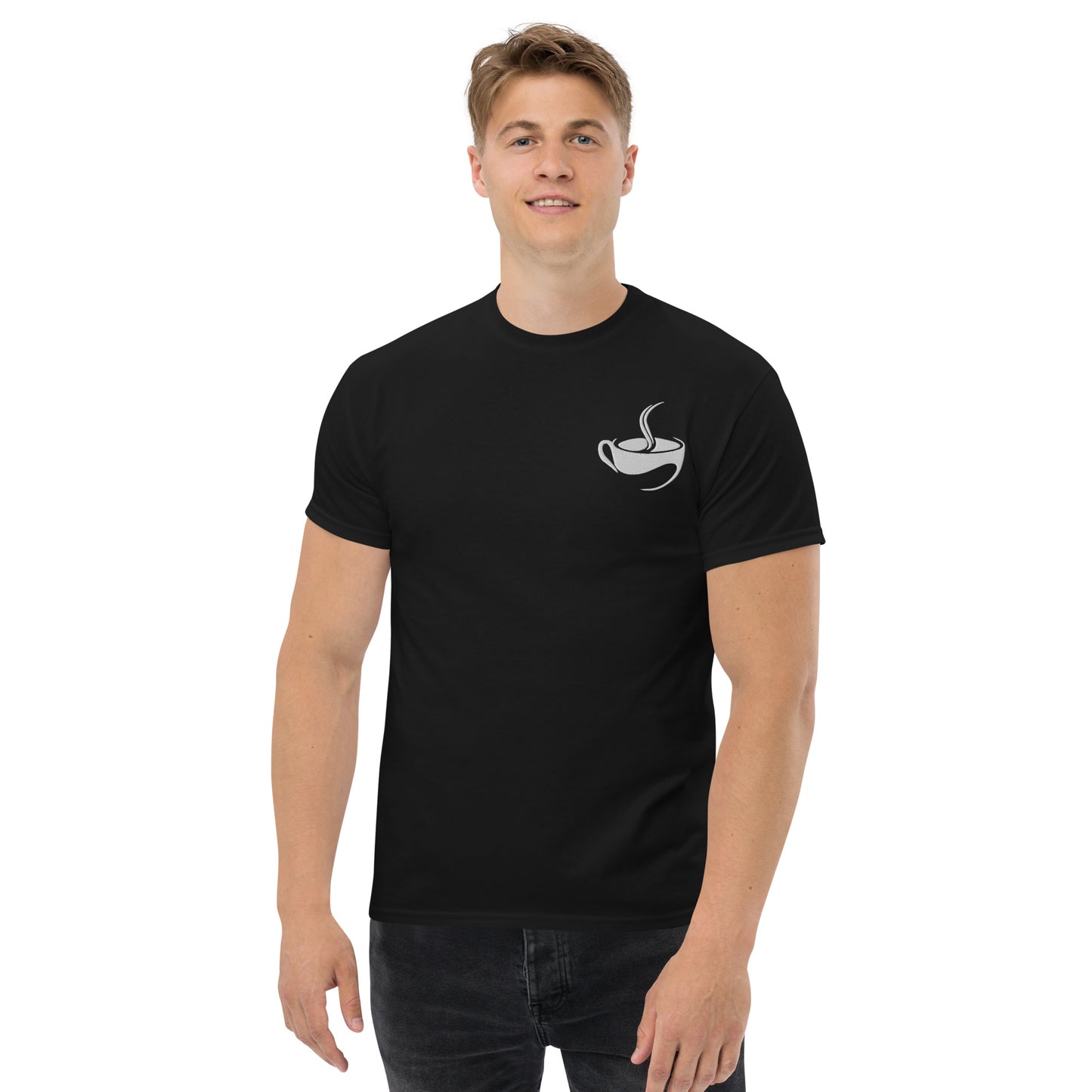 Men's Embroidered Dark classic tee