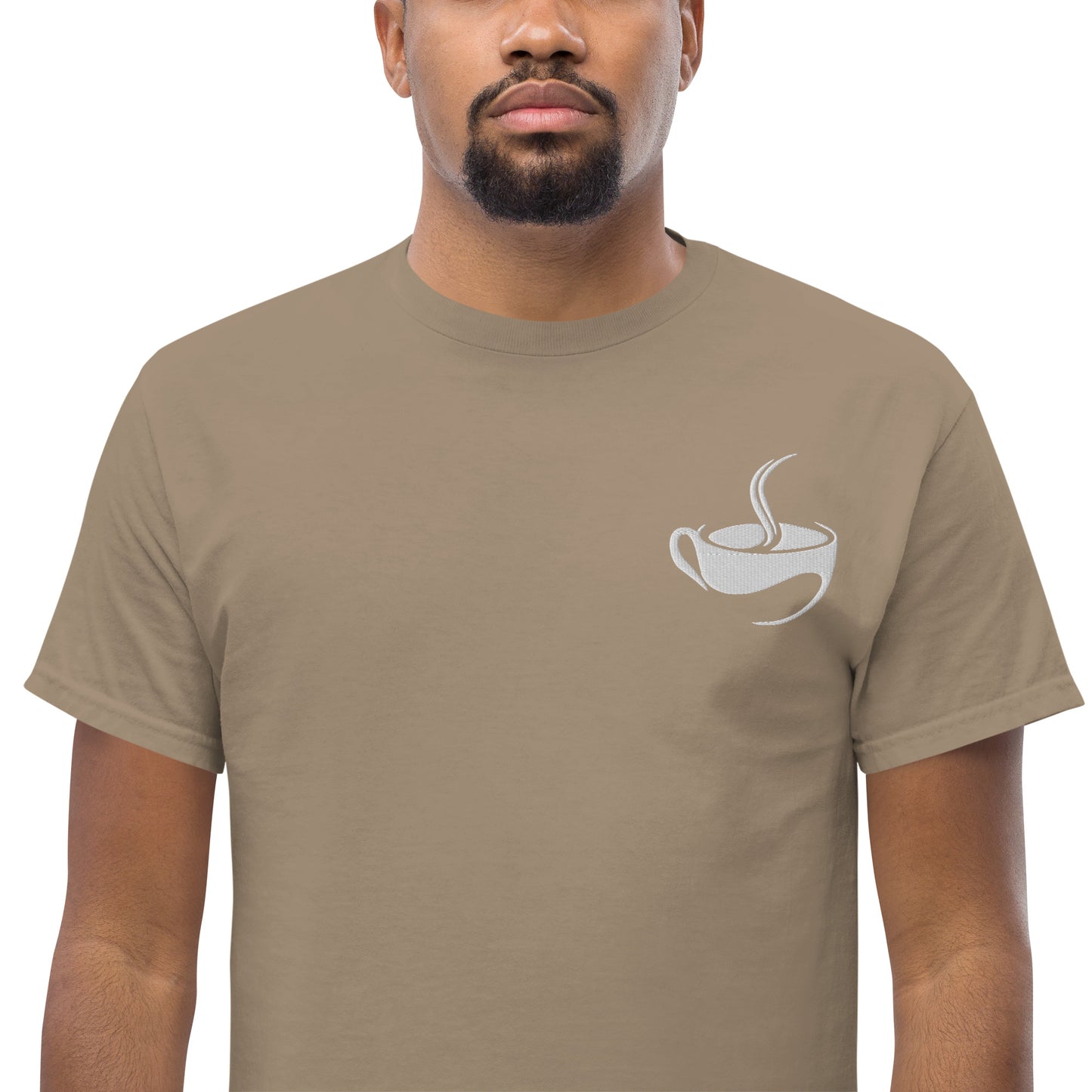 Men's Embroidered Dark classic tee