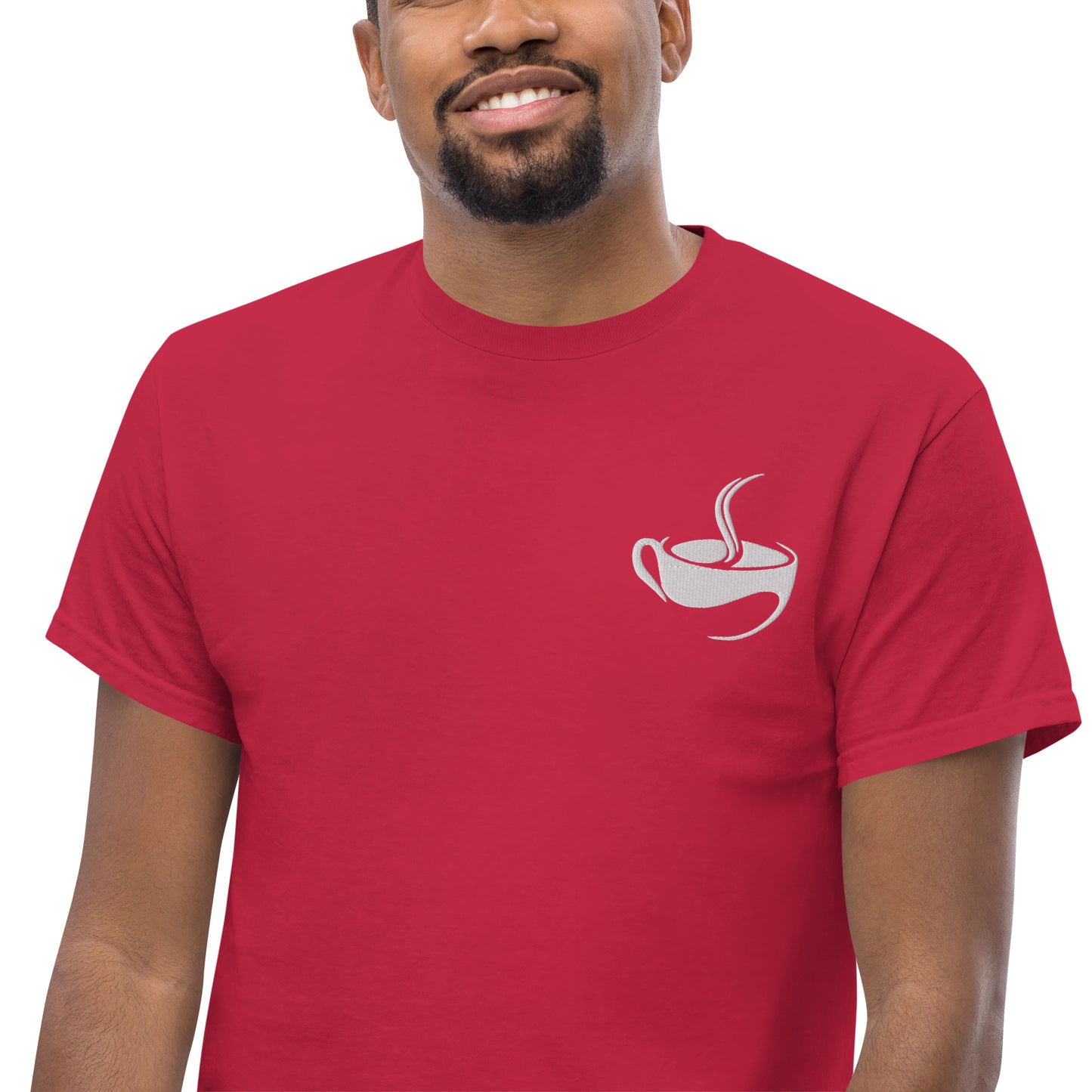 Men's Embroidered Dark classic tee