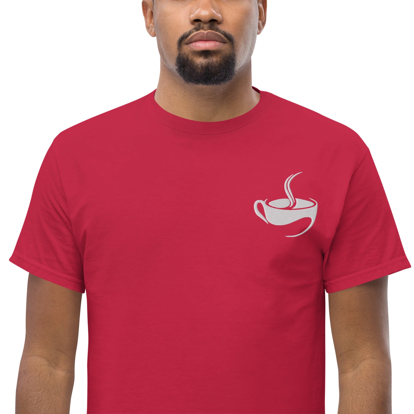 Men's Embroidered Dark classic tee