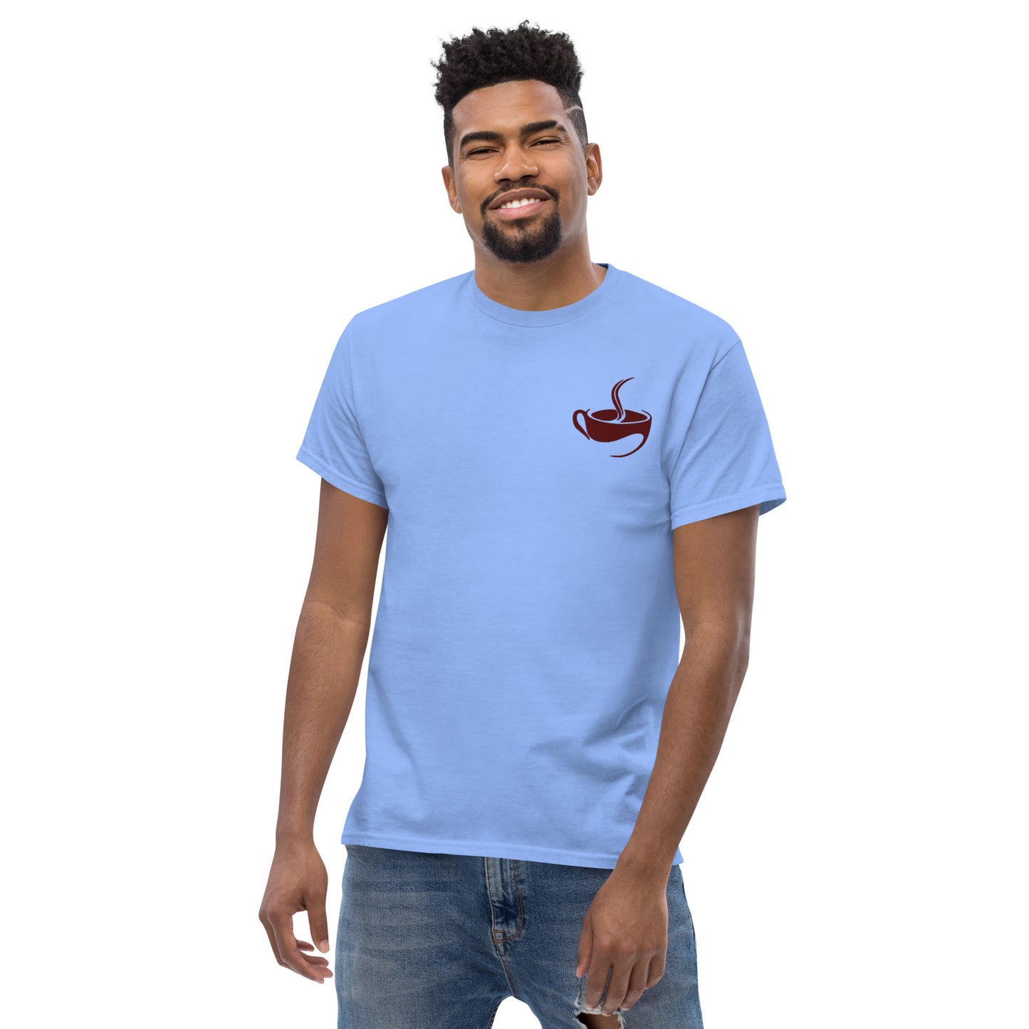 Men's Embroidered Printed classic tee