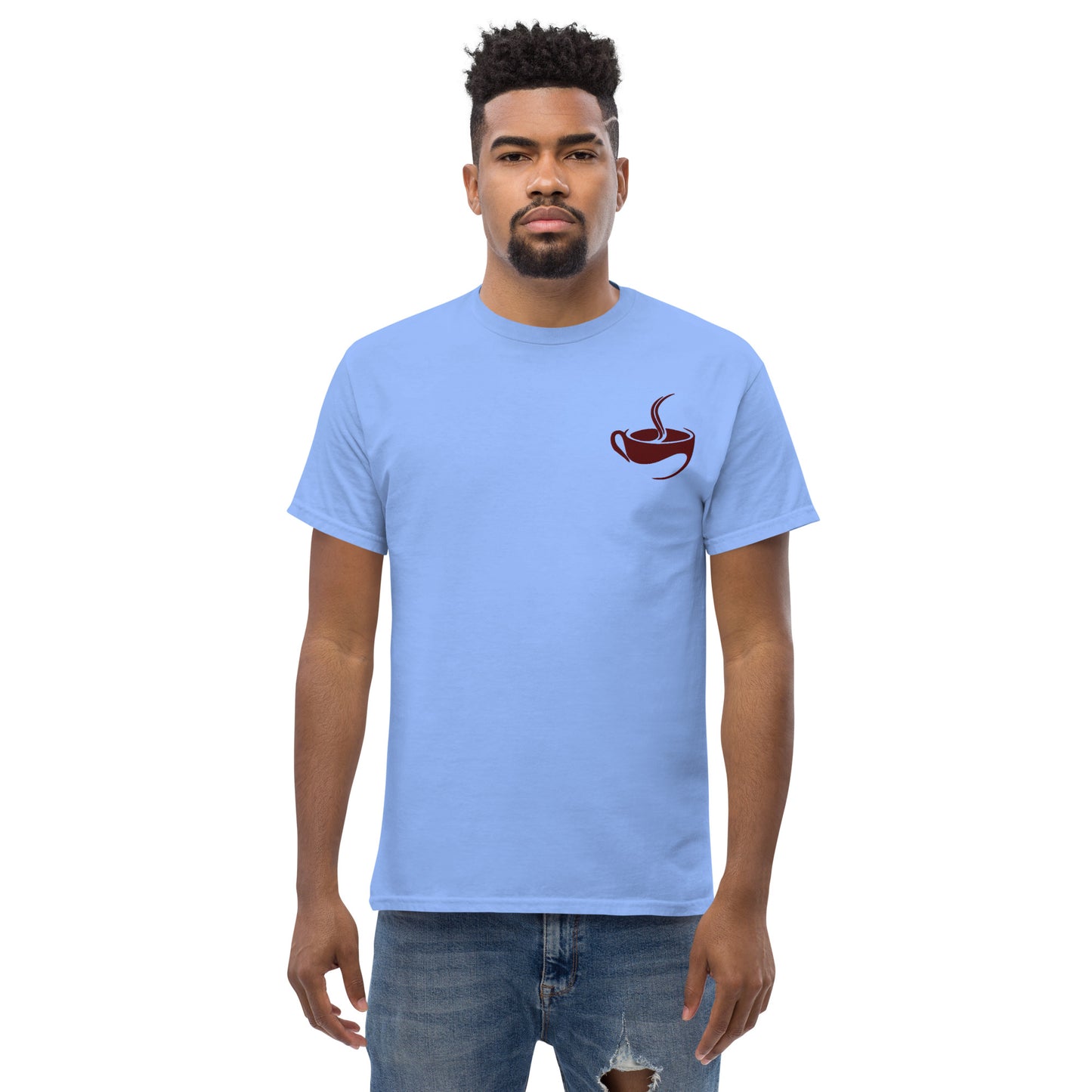 Men's Embroidered Printed classic tee