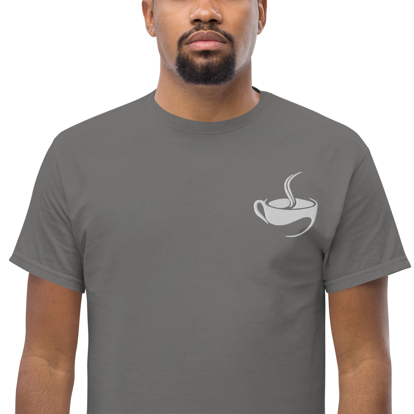 Men's Embroidered Dark classic tee