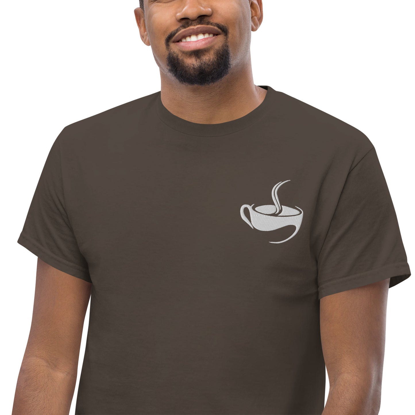 Men's Embroidered Dark classic tee