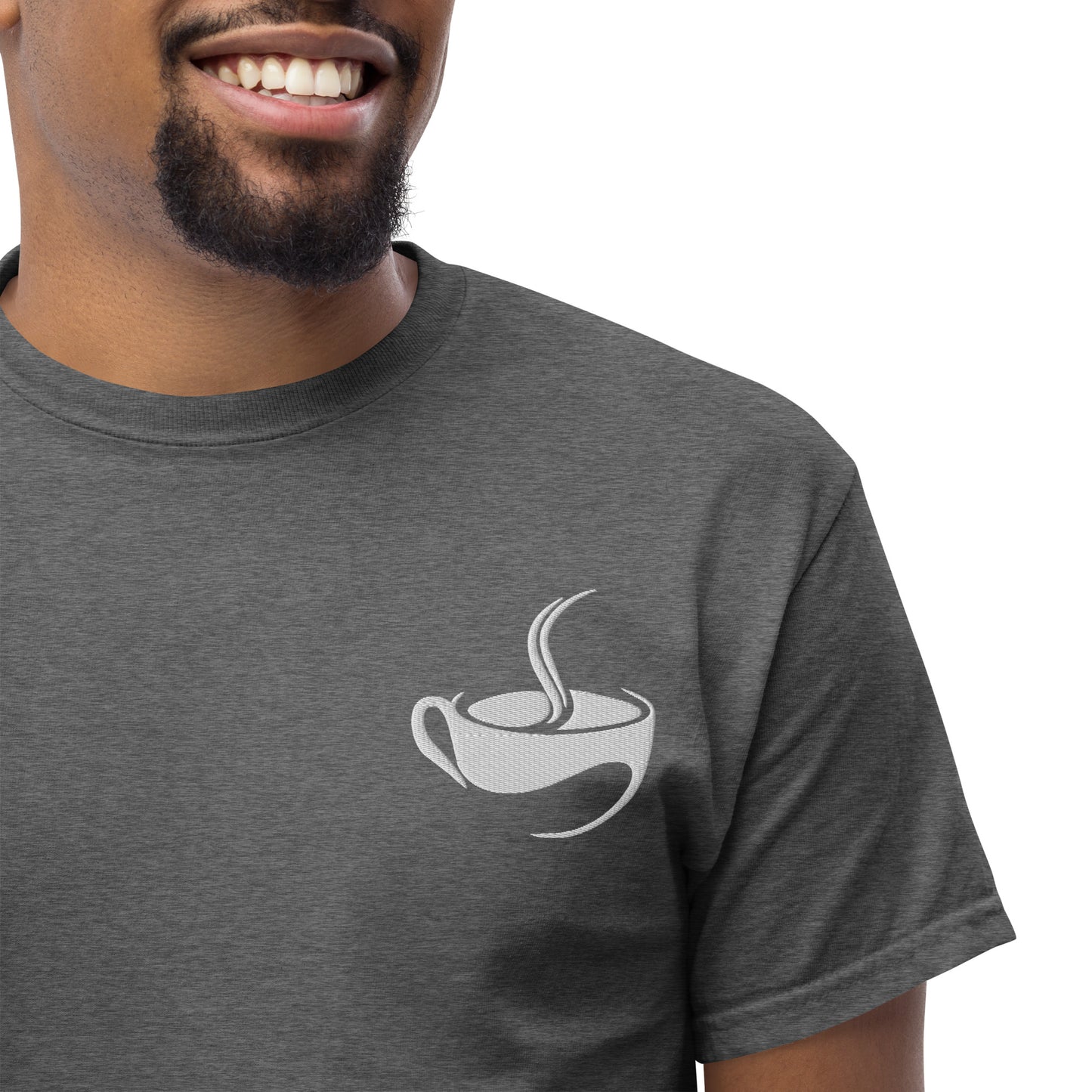 Men's Embroidered Dark classic tee