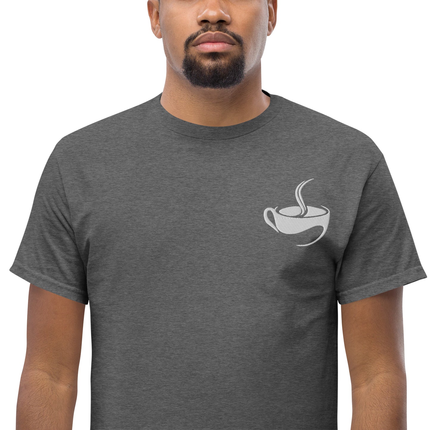 Men's Embroidered Dark classic tee