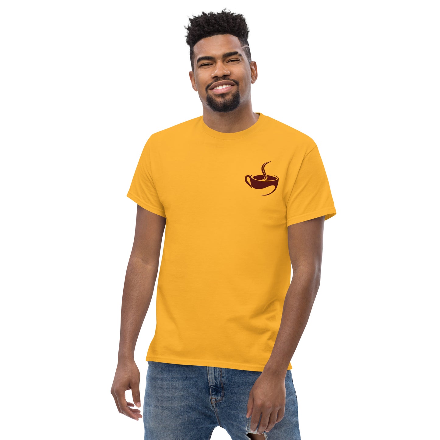 Men's Embroidered Printed classic tee