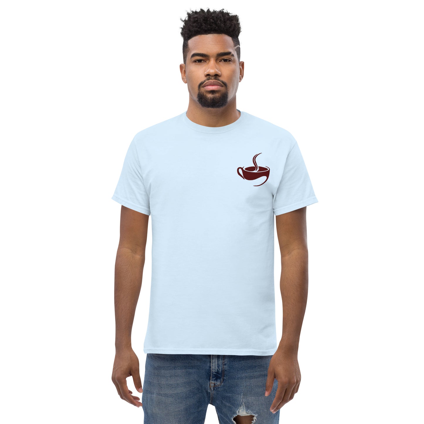 Men's Embroidered Printed classic tee