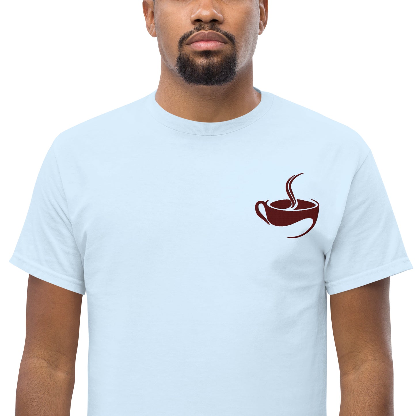 Men's Embroidered Printed classic tee