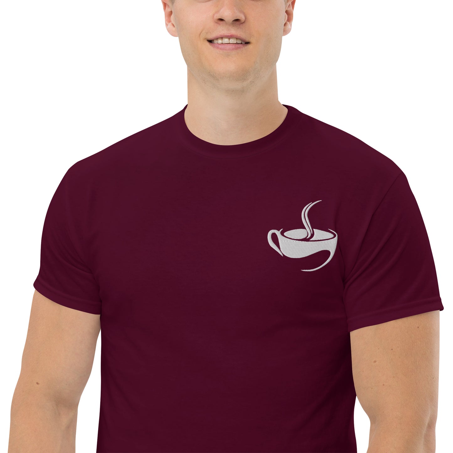 Men's Embroidered Dark classic tee