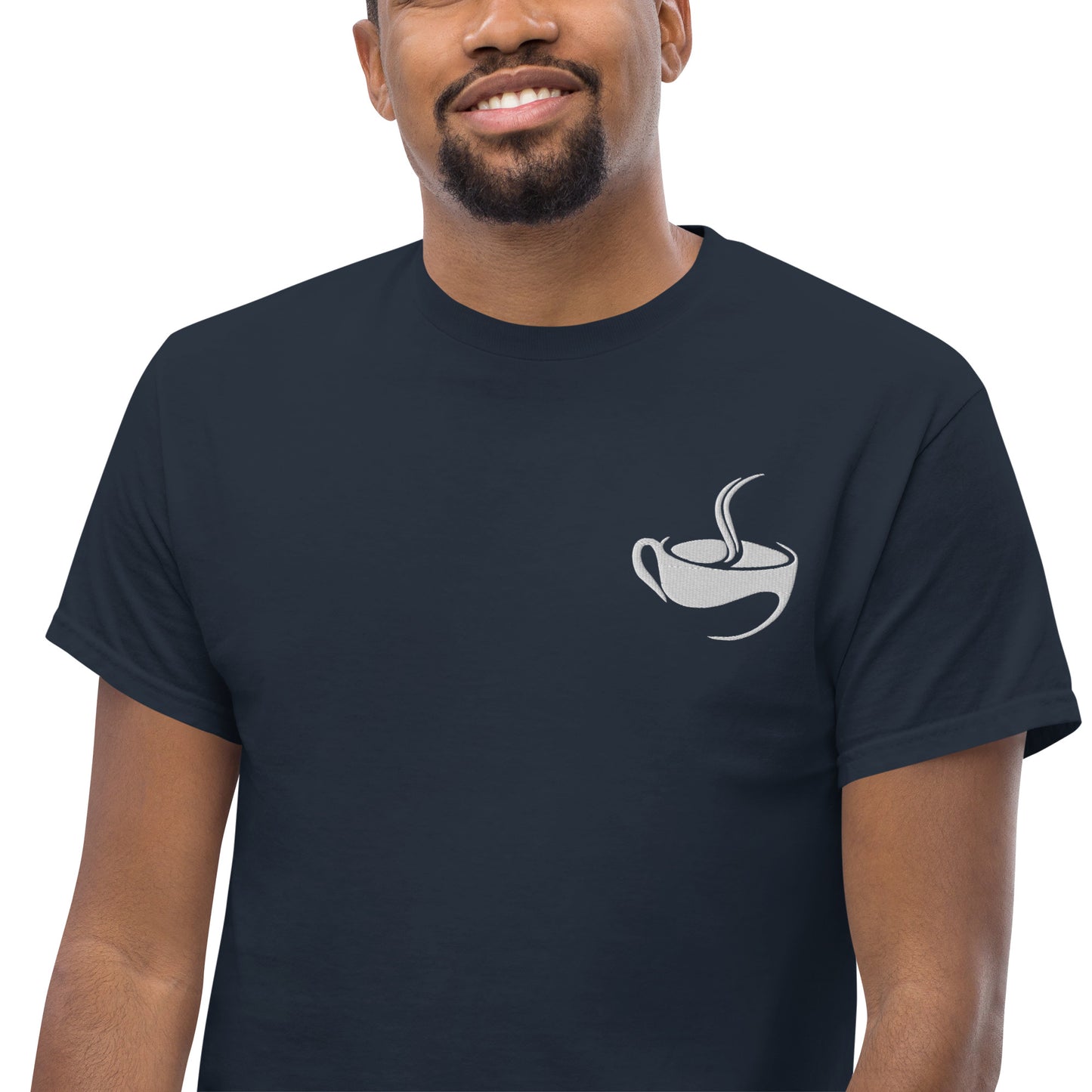 Men's Embroidered Dark classic tee