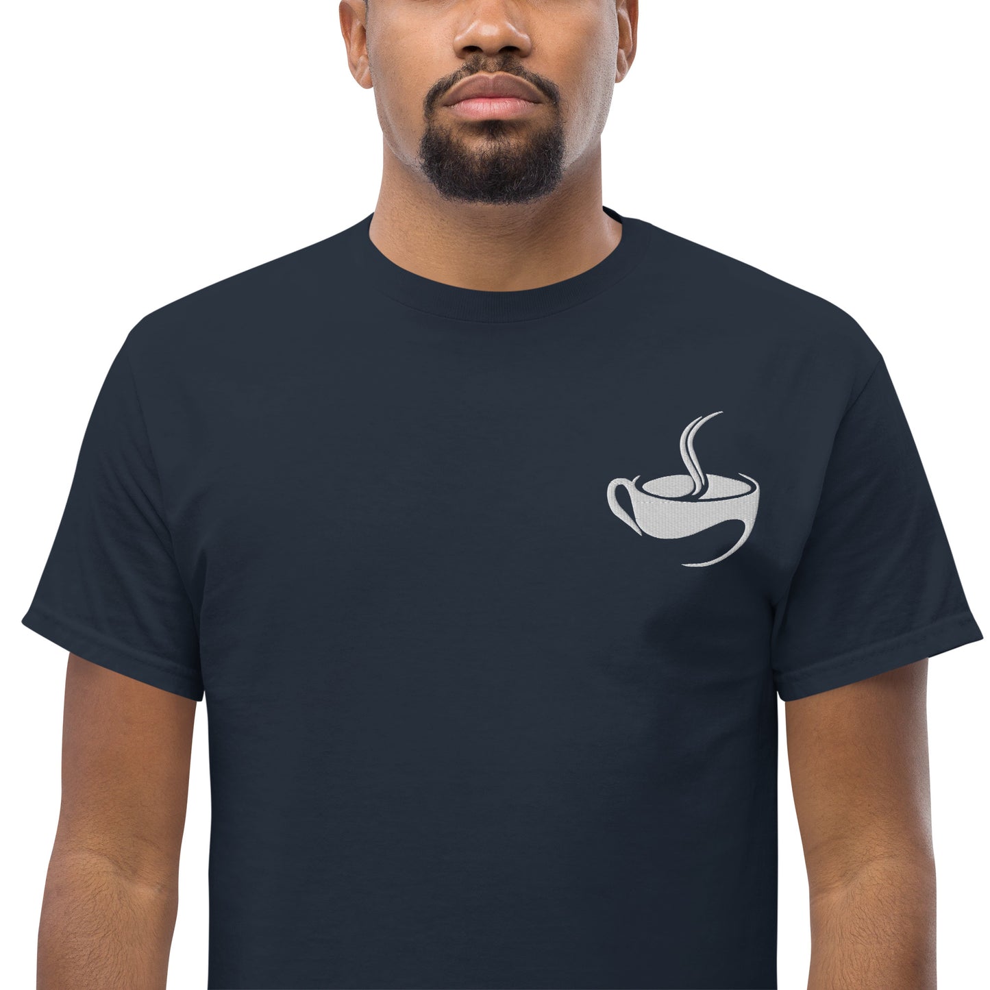 Men's Embroidered Dark classic tee