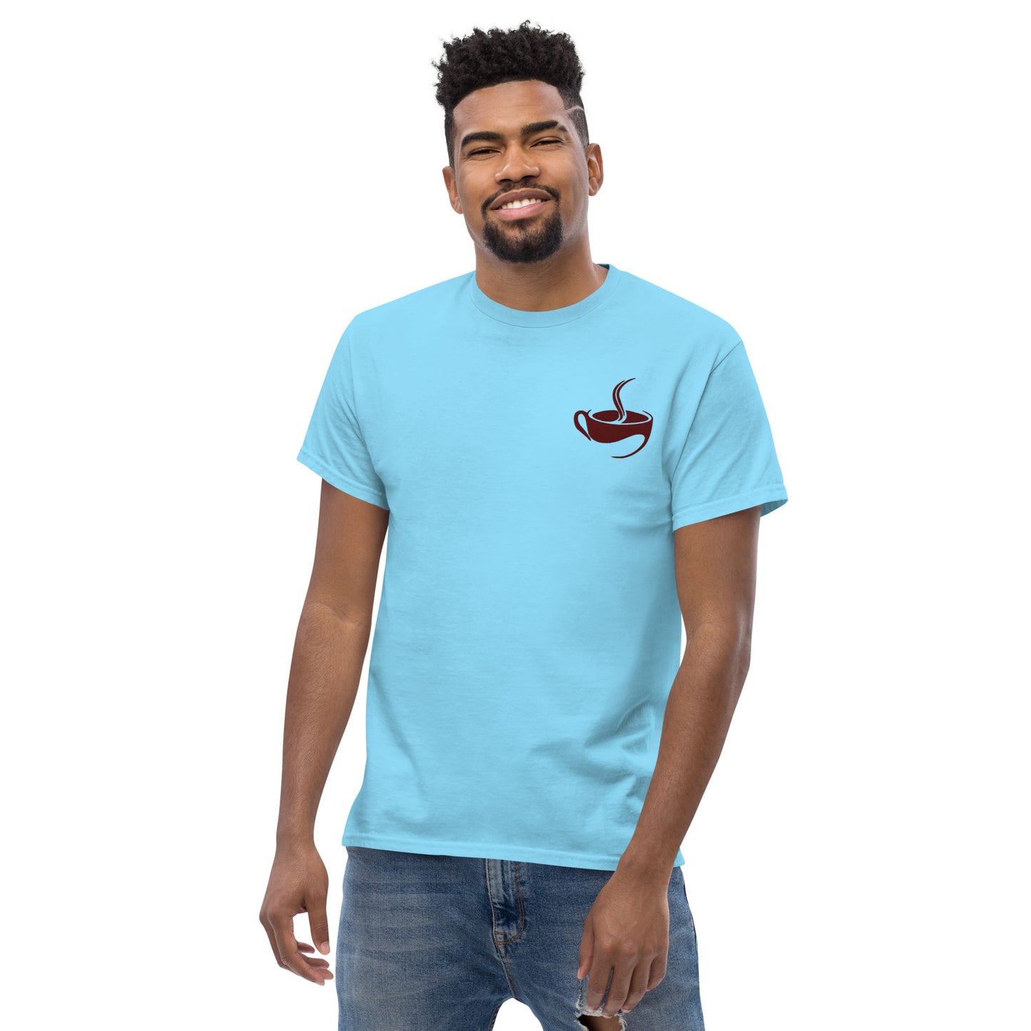 Men's Embroidered Printed classic tee