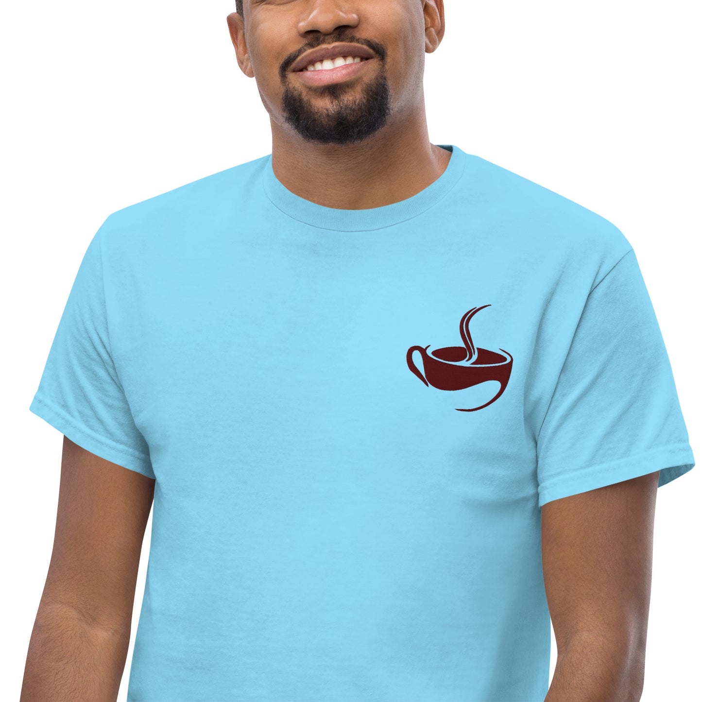 Men's Embroidered Printed classic tee