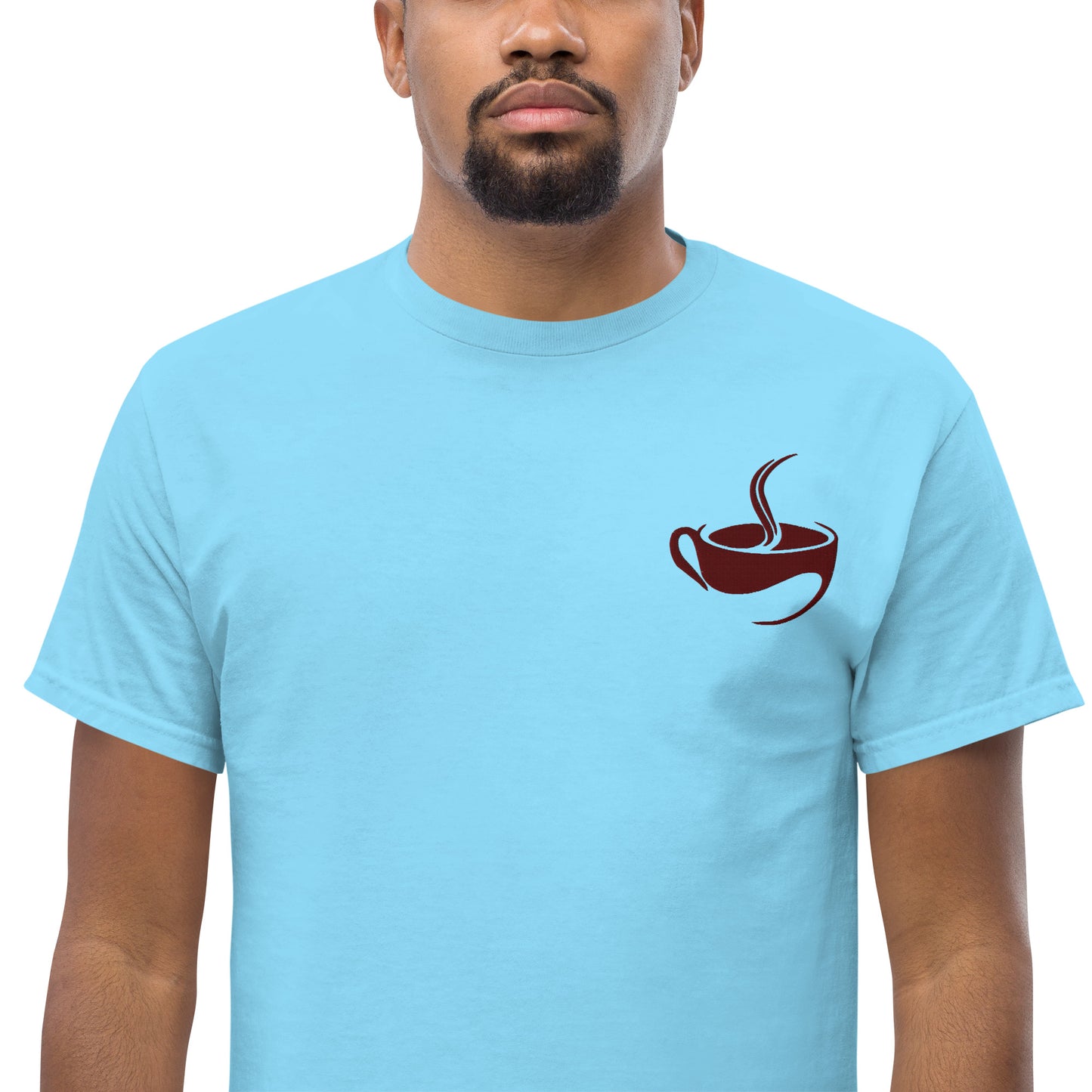 Men's Embroidered Printed classic tee