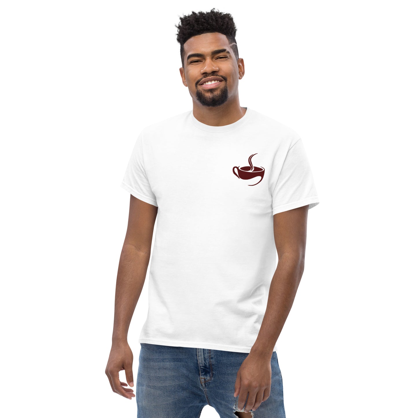 Men's Embroidered Printed classic tee