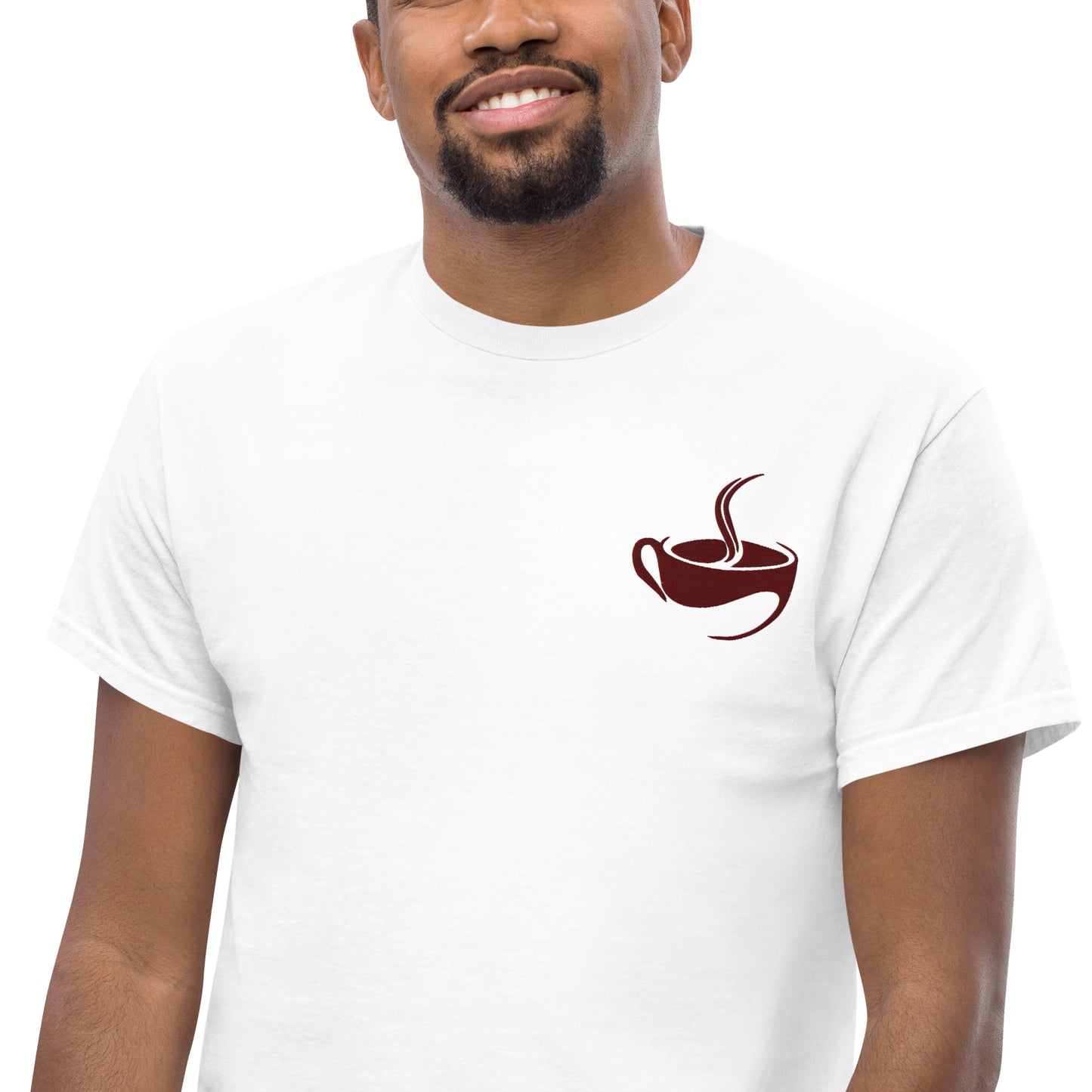 Men's Embroidered Printed classic tee