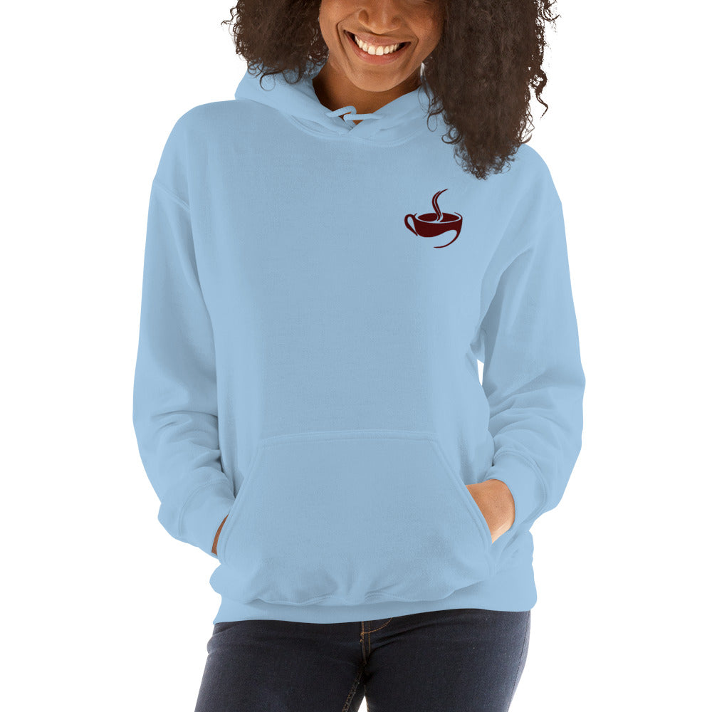 Unisex Pastel Embroidered Hoodie