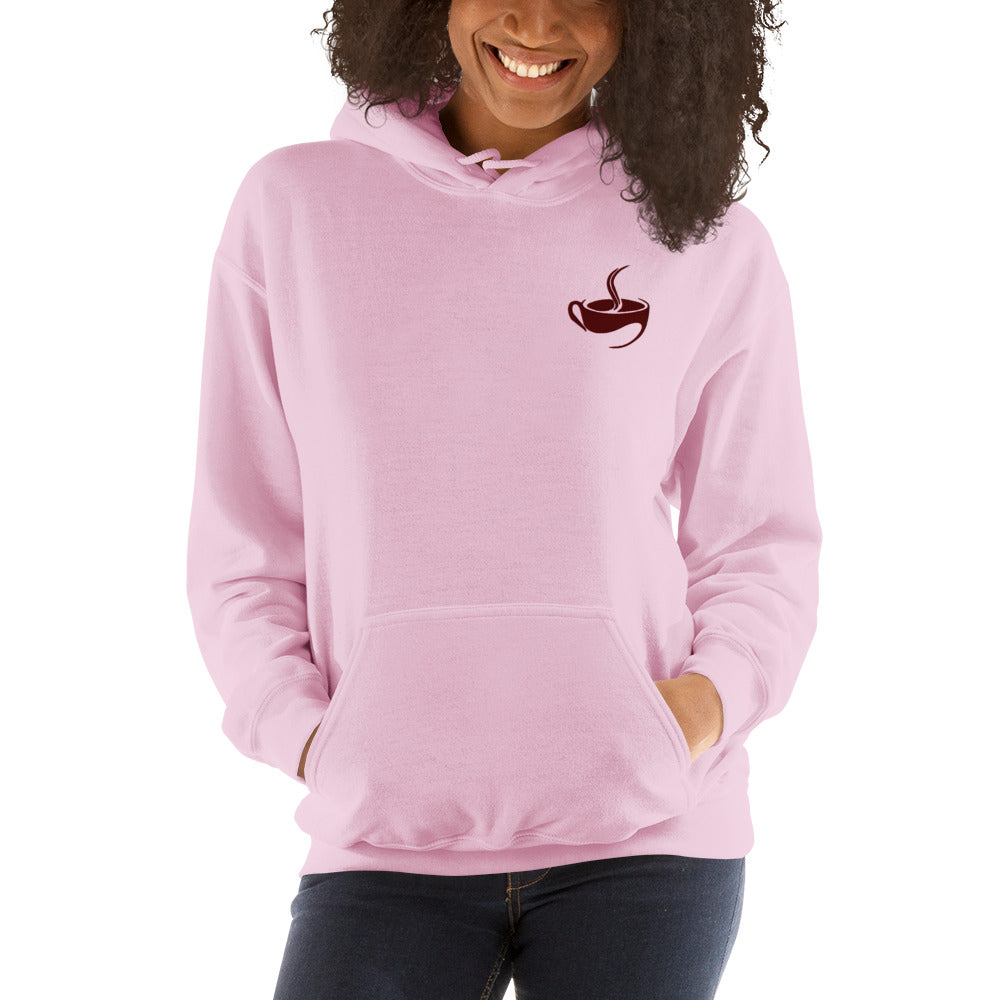 Unisex Pastel Embroidered Hoodie