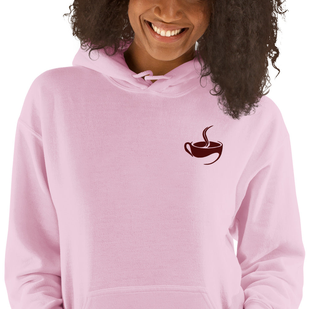 Unisex Pastel Embroidered Hoodie