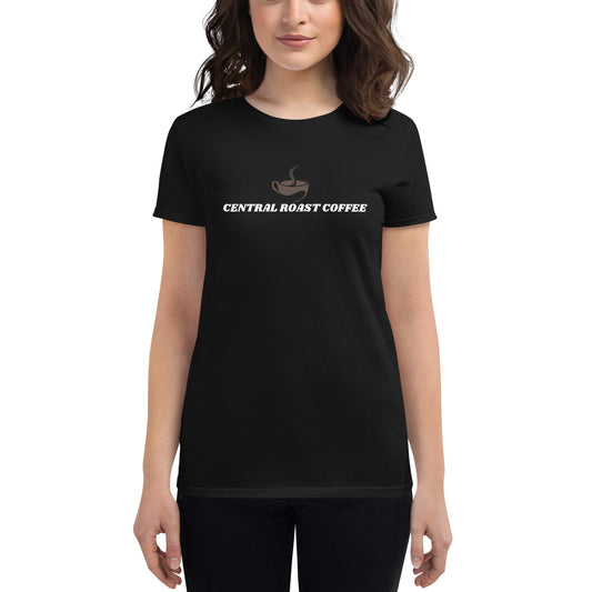 Women's Printed Pastel short sleeve t-shirt – Central roast coffee